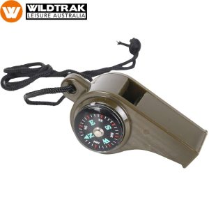 WILDTRAK MULTIFUNCTION COMPASS THERMOMETER WHISTLE Thumbnail