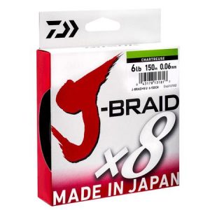 DAIWA J-BRAID X8 300M CHARTREUSE Thumbnail