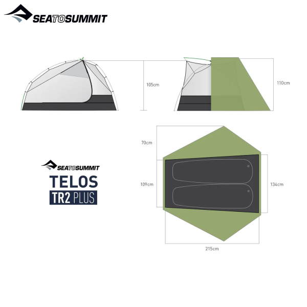 SEA TO SUMMIT TELOS TR2 PLUS Thumbnail