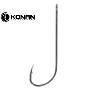 KONAN LONG SHANK BOX 25 HOOKS Thumbnail