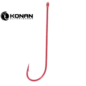 KONAN LONG SHANK BOX 25 HOOKS Thumbnail