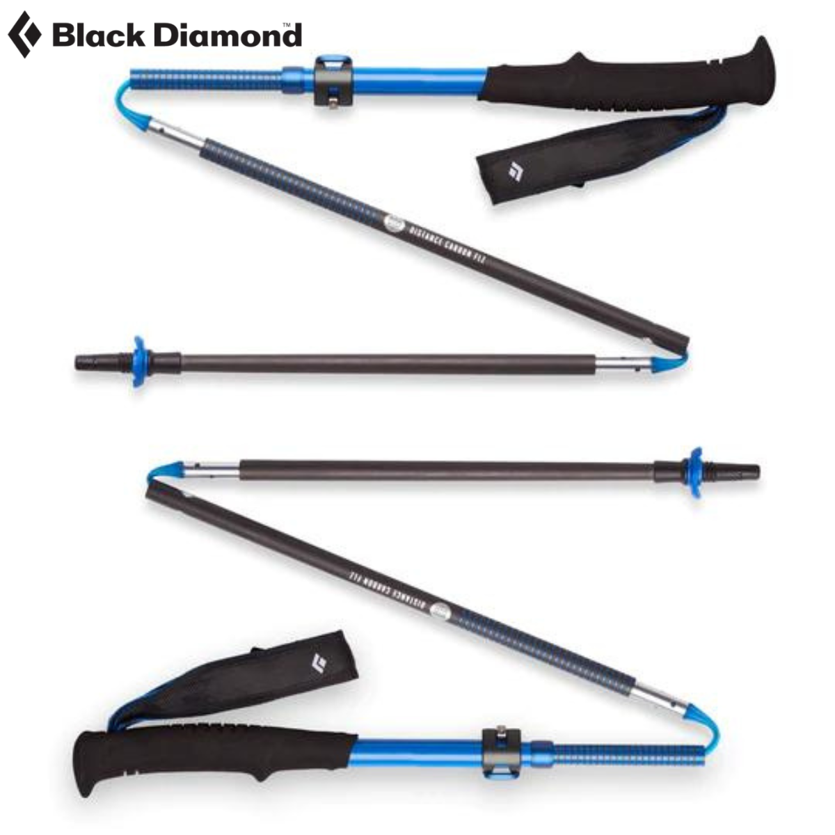 BLACK DIAMOND DISTANCE CARBON FLZ TREKKING POLES BLACK DIAMOND DISTANCE CARBON FLZ TREKKING POLES Thumbnail