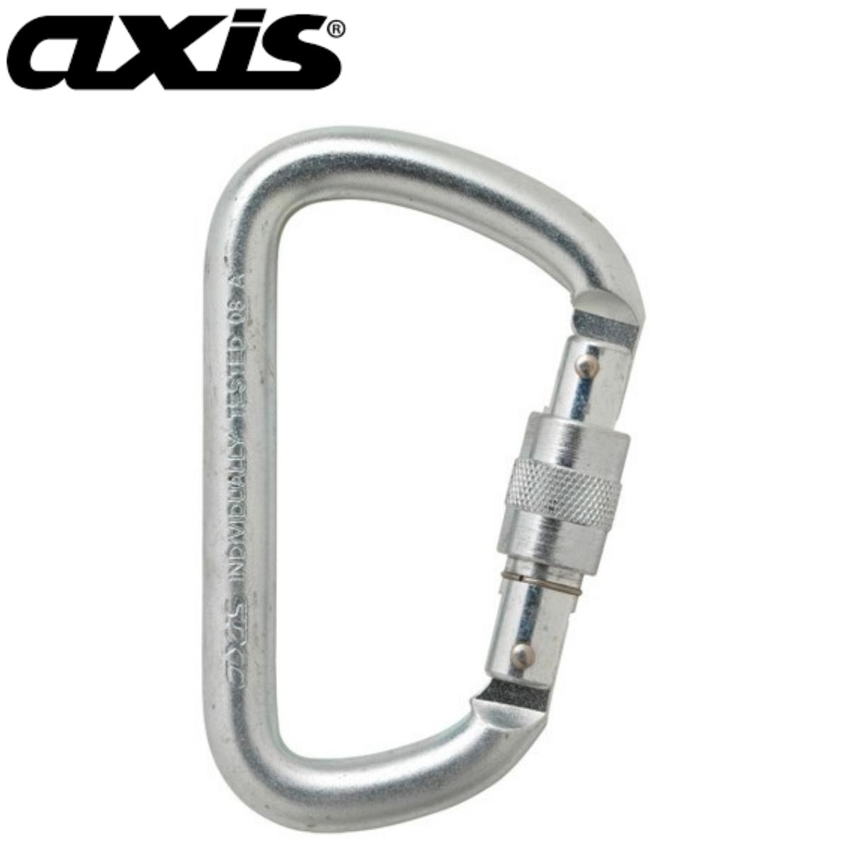 AXIS 50KN MOD D SCREWGATE CARABINER AXIS 50KN MOD D SCREWGATE CARABINER Thumbnail