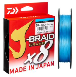 DAIWA J-BRAID GRAND X8 150M ISLAND BLUE Thumbnail