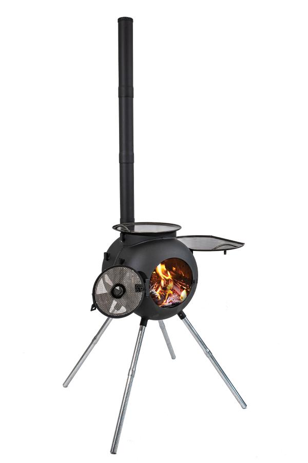 OZPIG SERIES 2 PORTABLE WOOD FIRED BBQ STOVE & HEATER Thumbnail