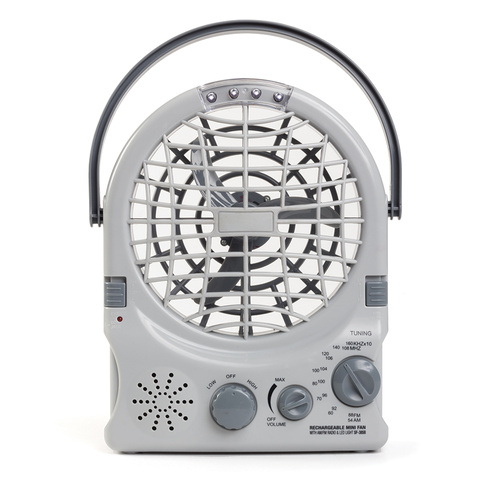 COMPANION RECHARGEABLE FAN WITH RADIO Thumbnail