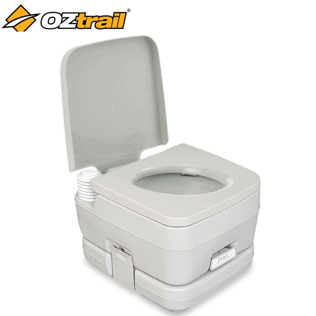 OZTRAIL PORTABLE 10L TOILET Compleat Angler & Camping World Rockingham