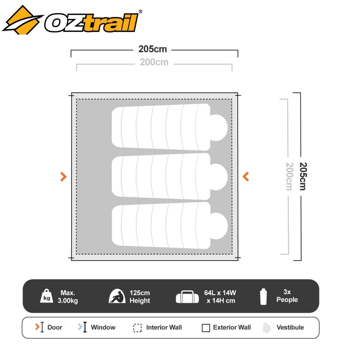 OZTRAIL TASMAN DOME TENT OZTRAIL TASMAN DOME TENT Thumbnail