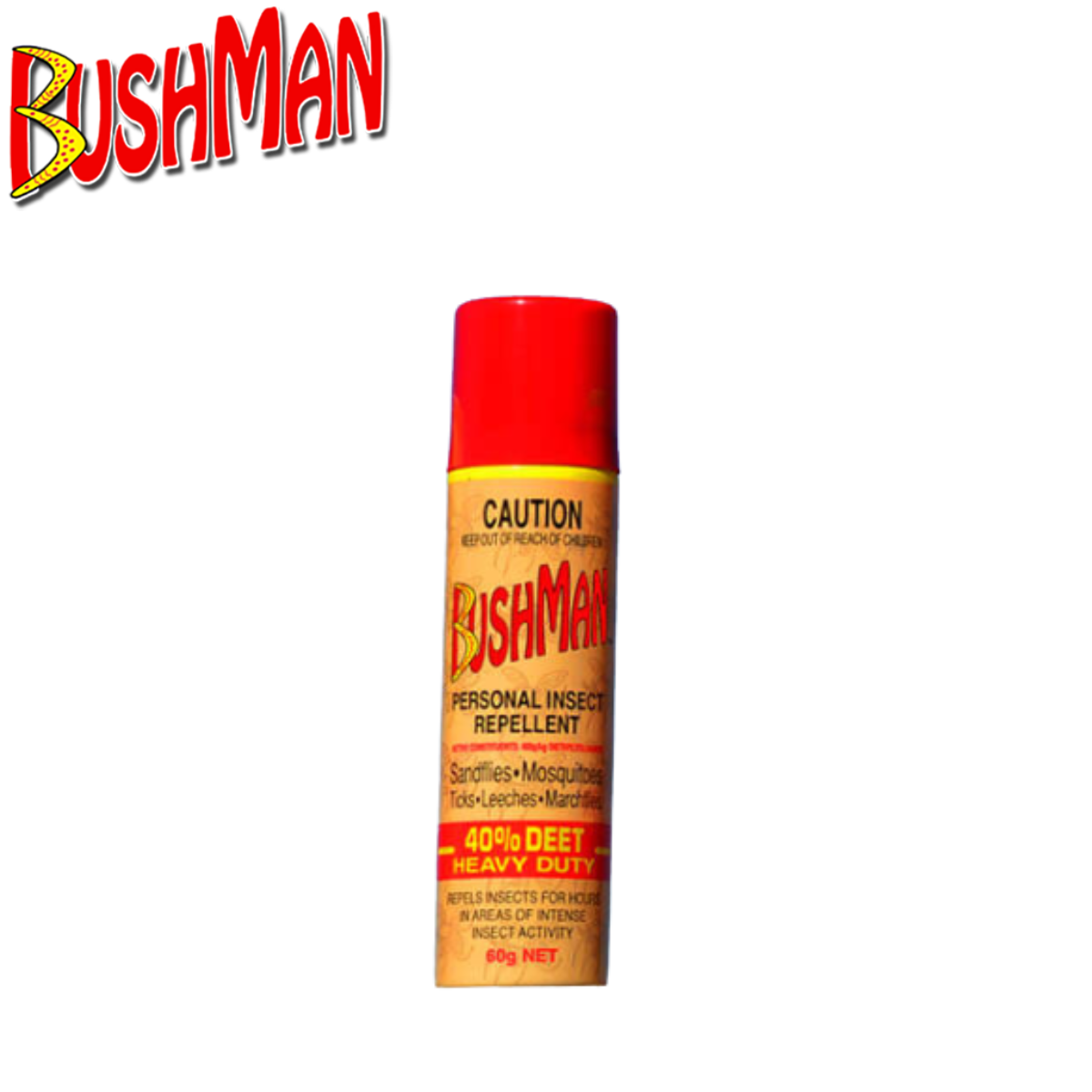 BUSHMAN AEROSOL INSECT REPELLENT 40% DEET HEAVY DUTY BUSHMAN AEROSOL INSECT REPELLENT 40% DEET HEAVY DUTY Thumbnail