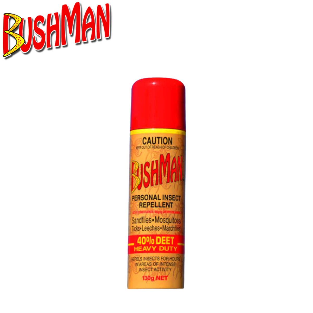 BUSHMAN AEROSOL INSECT REPELLENT 40% DEET HEAVY DUTY BUSHMAN AEROSOL INSECT REPELLENT 40% DEET HEAVY DUTY Thumbnail