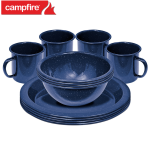 CAMPFIRE DINNER SET ENAMEL Thumbnail