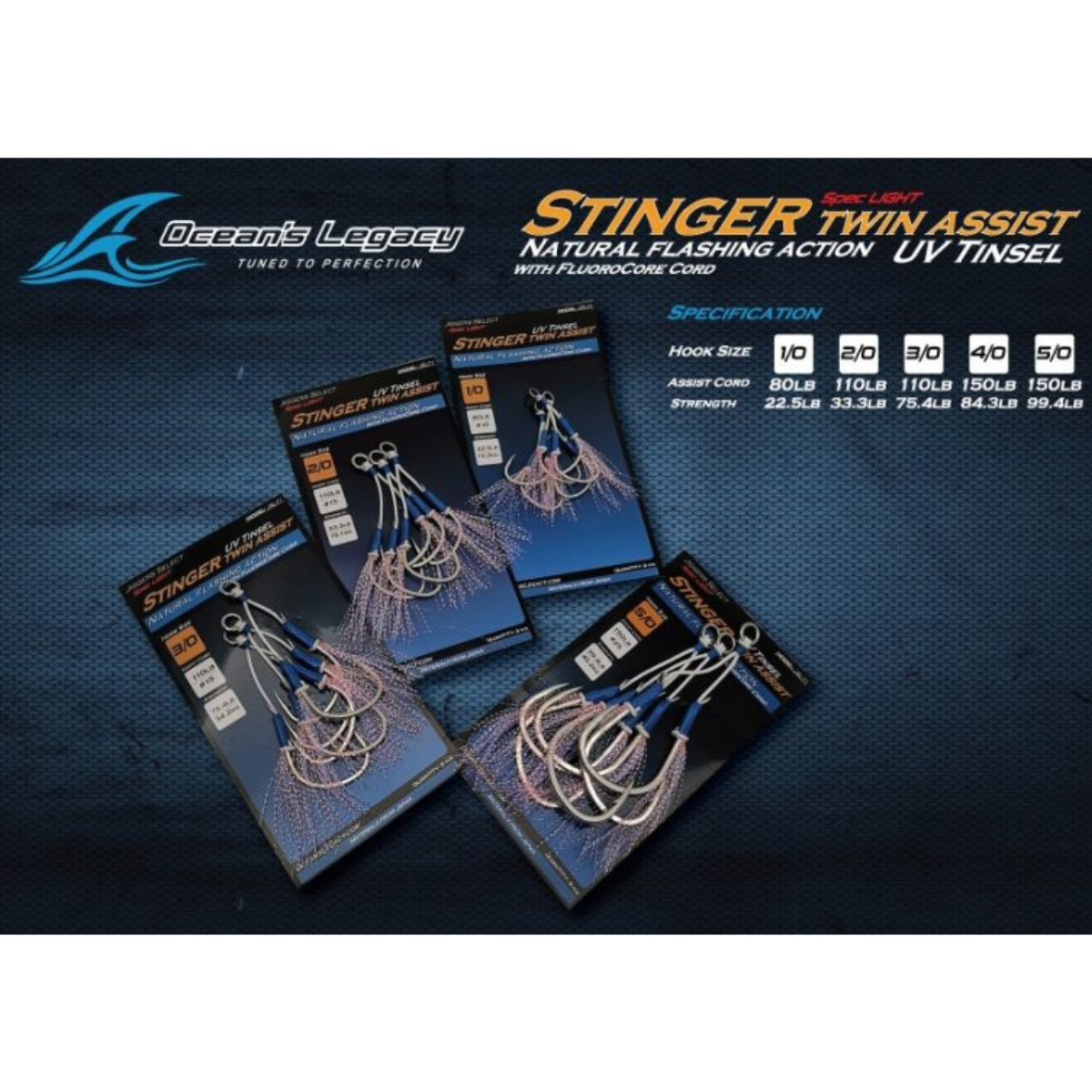 OCEANS LEGACY STINGER TWIN ASSIST OCEANS LEGACY STINGER TWIN ASSIST Thumbnail