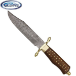 DAMASCUS BOWIE KNIFE Thumbnail