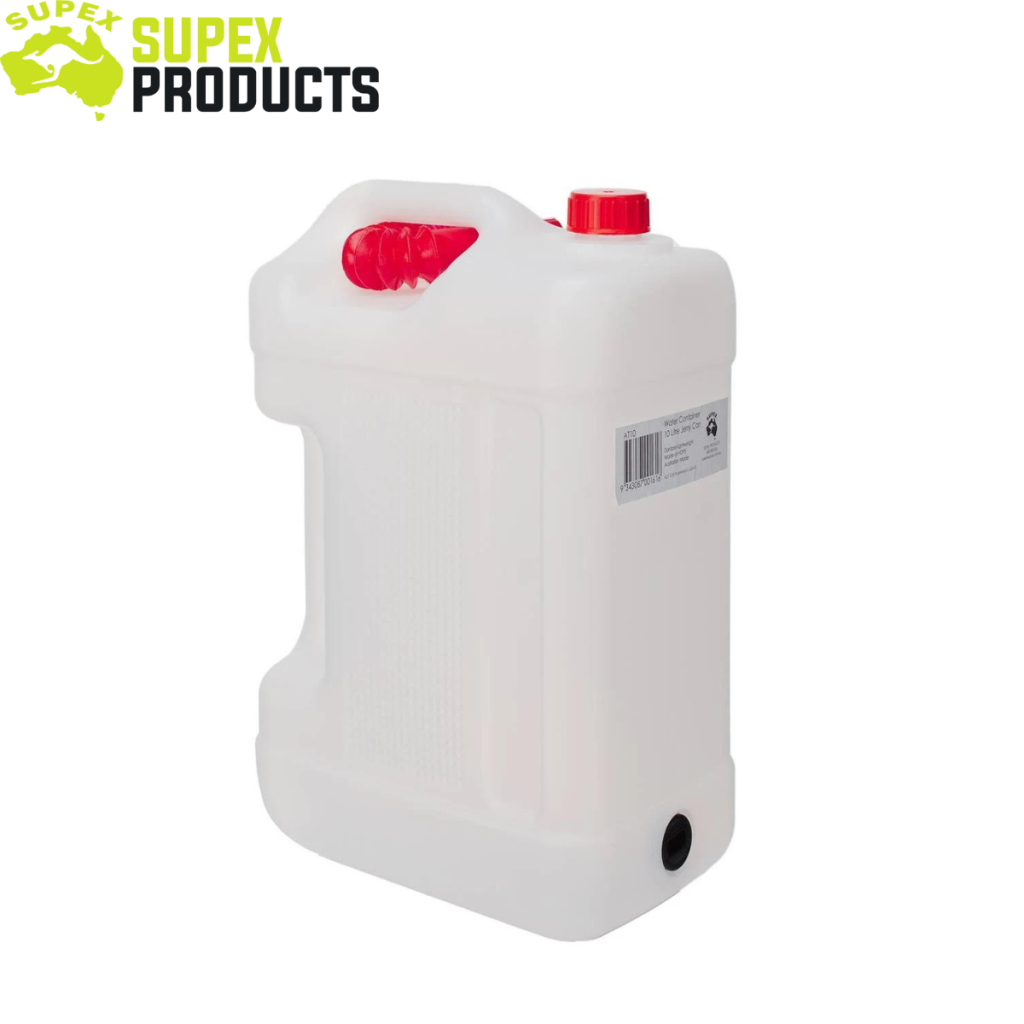 SUPEX WATER JERRY CAN 10L Compleat Angler & Camping World Rockingham