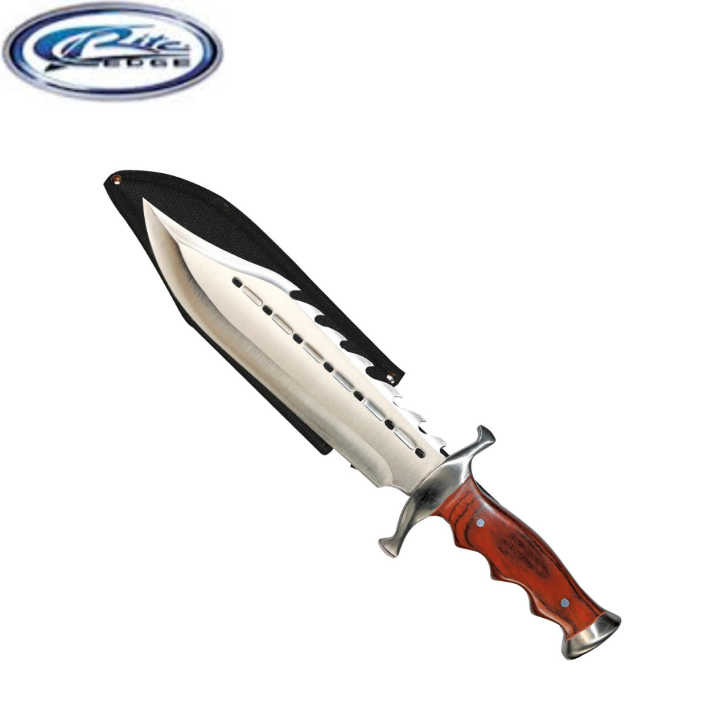 SAWTOOTH BOWIE KNIFE Compleat Angler & Camping World Rockingham