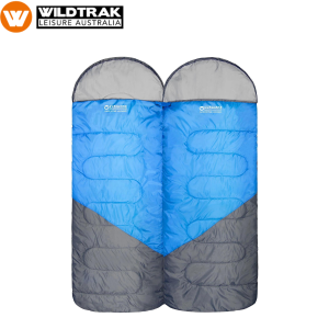 GASCOYNE HOODED TWIN SLEEPING BAG 5 TO 10C Thumbnail