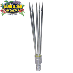 LAND & SEA HAND SPEAR HEAD 5 BARB MALE THREAD Thumbnail