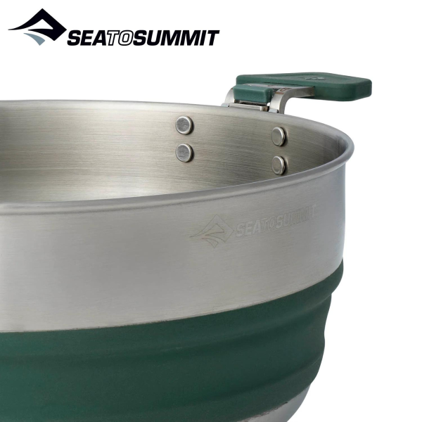 SEA TO SUMMIT DETOUR STAINLESS STEEL COLLAPSIBLE POT 3L Thumbnail