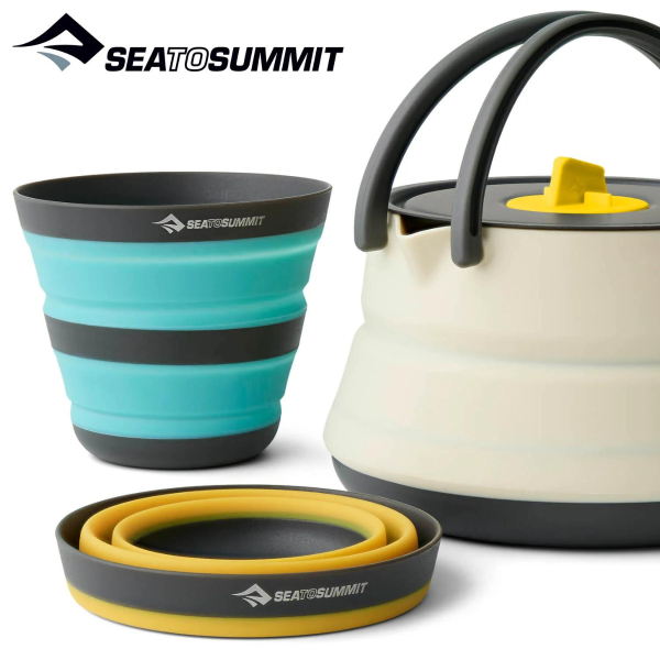 SEA TO SUMMIT FRONTIER UL COLLAPSIBLE KETTLE COOK SET 3PC Thumbnail